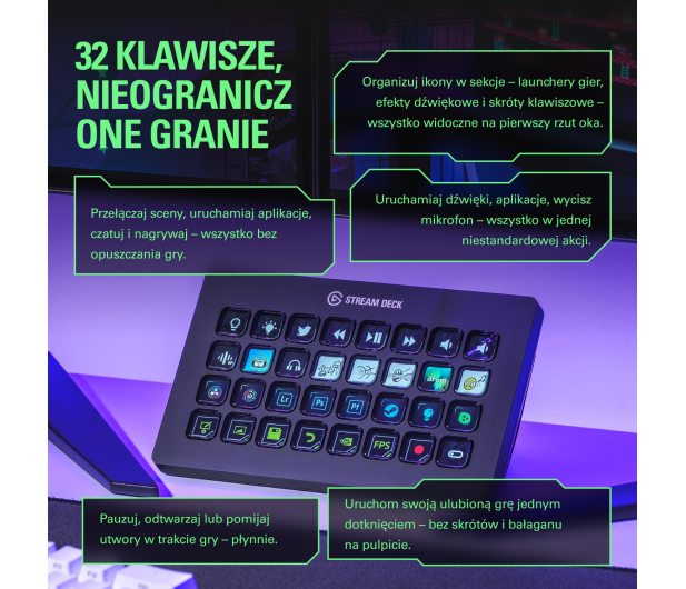Elgato Stream Deck XL - 504056 - zdjęcie 3
